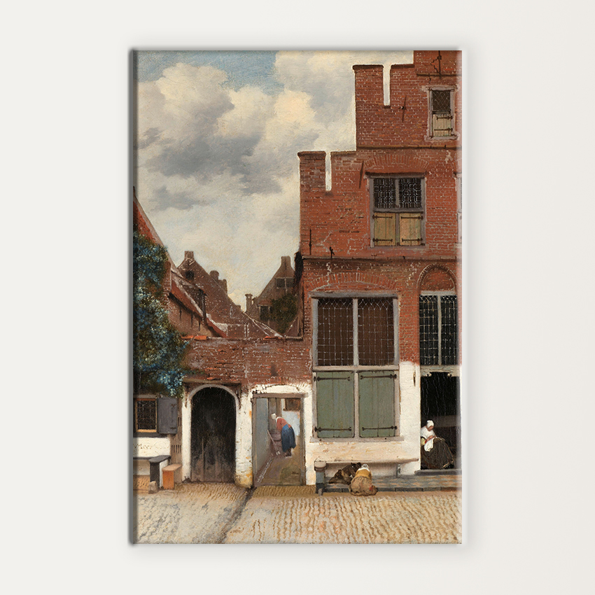 Street In Delft By Johannes Vermeer MUR Gallery   Street In Delft   By Johannes Vermeer 